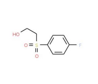 4-Fluorophenylsulfonylethanol - chemical structure image