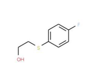 4-Fluorophenylthioethanol - chemical structure image