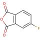 4-Fluorophthalic anhydride (CAS 319-03-9) - chemical structure image