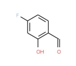 4-Fluorosalicylaldehyde (CAS 348-28-7) - chemical structure image