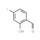 4-Fluorosalicylaldehyde (CAS 348-28-7) - chemical structure image