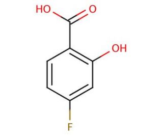 4-Fluorosalicylic acid (CAS 345-29-9) - chemical structure image