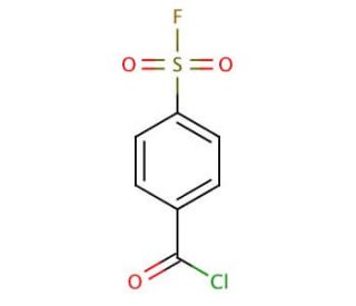 4-(Fluorosulfonyl)benzoyl chloride (CAS 402-55-1) - chemical structure image