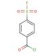 4-(Fluorosulfonyl)benzoyl chloride (CAS 402-55-1) - chemical structure image