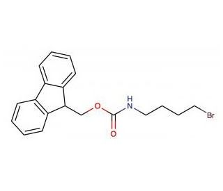 4-(Fmoc-amino)butyl bromide - chemical structure image