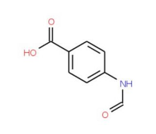 4-Formamido Benzoic Acid (CAS 28533-43-9) - chemical structure image