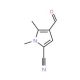 4-Formyl-1,5-dimethyl-1H-pyrrole-2-carbonitrile (CAS 565191-91-5) - chemical structure image
