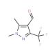 4-Formyl-1,5-dimethyl-3-(trifluoromethyl)-1H-pyrazole (CAS 1082065-80-2) - chemical structure image