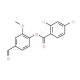 4-Formyl-2-methoxyphenyl 2,4-dichlorobenzoate - chemical structure image
