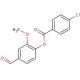 4-Formyl-2-methoxyphenyl 4-chlorobenzoate - chemical structure image