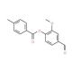 4-Formyl-2-methoxyphenyl 4-methylbenzoate - chemical structure image