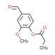 4-Formyl-2-methoxyphenyl propionate - chemical structure image