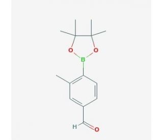 4-Formyl-2-methylphenylboronic acid pinacol ester (CAS 1073354-66-1) - chemical structure image