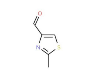 4-Formyl-2-methylthiazole (CAS 20949-84-2) - chemical structure image