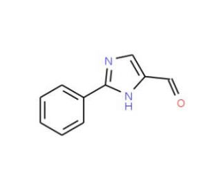 4-Formyl-2-phenyl-1H-imidazole (CAS 68282-47-3) - chemical structure image