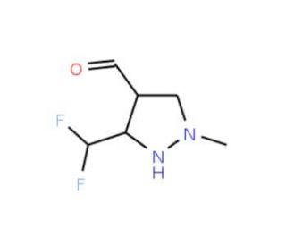 4-Formyl-3-(trifluoromethyl)-1-methyl-1H-pyrazole (CAS 1094484-55-5) - chemical structure image
