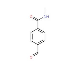 4-formyl-N-methylbenzamide (CAS 167837-57-2) - chemical structure image