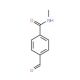 4-formyl-N-methylbenzamide (CAS 167837-57-2) - chemical structure image