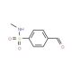 4-formyl-N-methylbenzenesulfonamide (CAS 13092-93-8) - chemical structure image