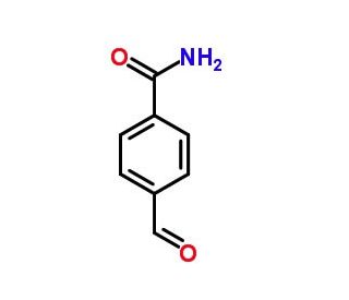 4-formylbenzamide (CAS 6051-41-8) - chemical structure image