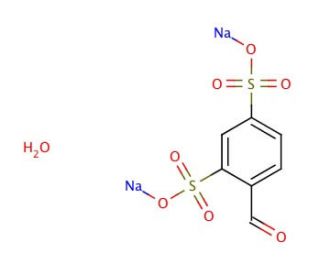 4-Formylbenzene-1,3-disulfonic acid disodium salt (CAS 207291-88-1) - chemical structure image