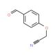 (4-formylphenoxy)acetonitrile (CAS 385383-45-9) - chemical structure image