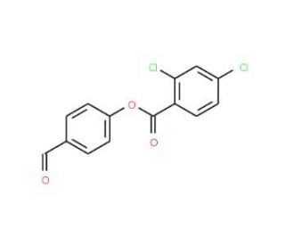 4-Formylphenyl 2,4-dichlorobenzoate - chemical structure image
