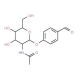 4-Formylphenyl 2-acetamido-2-deoxy-b-D-glucopyranoside (CAS 135608-48-9) - chemical structure image