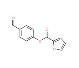 4-Formylphenyl 2-furoate - chemical structure image