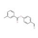 4-Formylphenyl 3-methylbenzoate - chemical structure image