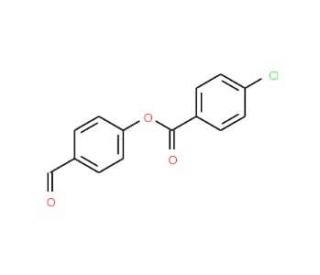 4-Formylphenyl 4-chlorobenzoate - chemical structure image
