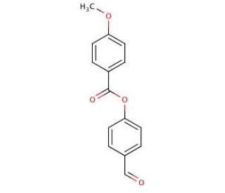 4-Formylphenyl 4-methoxybenzoate - chemical structure image