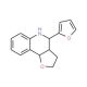 4-Furan-2-yl-2,3,3a,4,5,9b-hexahydro-furo[3,2-c]-quinoline - chemical structure image