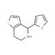 4-Furan-2-yl-4,5,6,7-tetrahydro-thieno[3,2-c]pyridine - chemical structure image