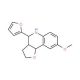 4-Furan-2-yl-8-methoxy-2,3,3a,4,5,9b-hexahydro-furo[3,2-c]quinoline - chemical structure image