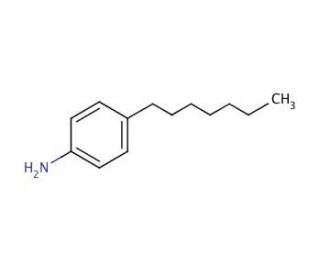 4-Heptylaniline (CAS 37529-27-4) - chemical structure image