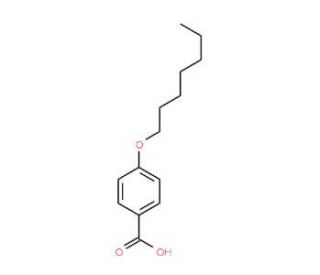 4-Heptyloxybenzoic acid (CAS 15872-42-1) - chemical structure image