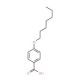 4-Heptyloxybenzoic acid (CAS 15872-42-1) - chemical structure image