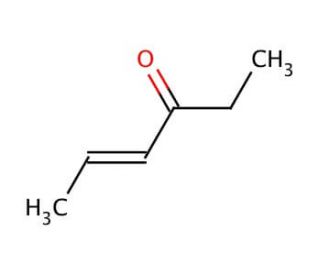4-Hexen-3-one, predominantly trans (CAS 2497-21-4) - chemical structure image