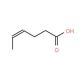 4-Hexenoic acid, cis + trans (CAS 35194-36-6) - chemical structure image