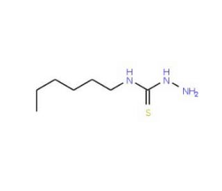 4-Hexyl-3-thiosemicarbazide (CAS 53347-40-3) - chemical structure image