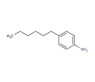 4-Hexylaniline (CAS 33228-45-4) - chemical structure image