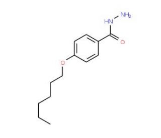 4-Hexyloxy-benzoic acid hydrazide (CAS 64328-63-8) - chemical structure image