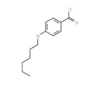 4-(Hexyloxy)benzoyl chloride (CAS 39649-71-3) - chemical structure image