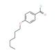 4-(Hexyloxy)benzoyl chloride (CAS 39649-71-3) - chemical structure image