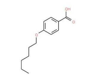 4-Hexyloxybenzoic acid (CAS 1142-39-8) - chemical structure image