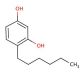 4-Hexylresorcinol (CAS 136-77-6) - chemical structure image