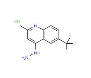 4-Hydrazino-2-methyl-6-trifluoromethylquinoline hydrochloride (CAS 1171879-07-4) - chemical structure image