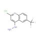 4-Hydrazino-2-methyl-6-trifluoromethylquinoline hydrochloride (CAS 1171879-07-4) - chemical structure image