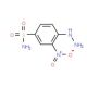 4-Hydrazino-3-nitro-benzenesulfonamide - chemical structure image